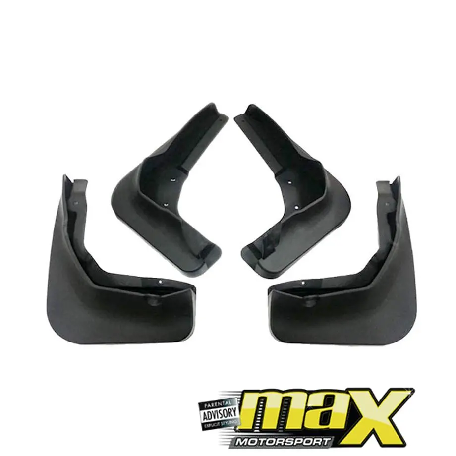 Suitable To Fit - Vw Polo 6 / 7 Tsi (14-On) Plastic Short Mud Flaps (4Pc) 1