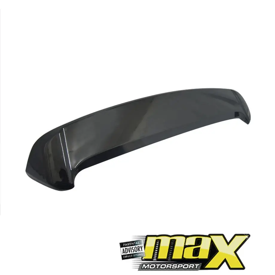 Vw Polo 6 (10-On) Gloss Black Plastic Roof Spoiler 1