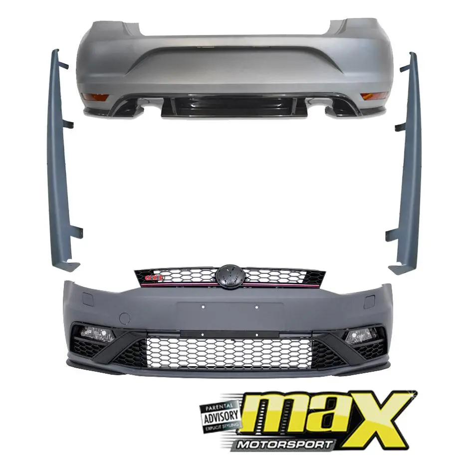 Vw Polo 6C (15-On) Gti Style Upgrade Plastic Body Kit 1