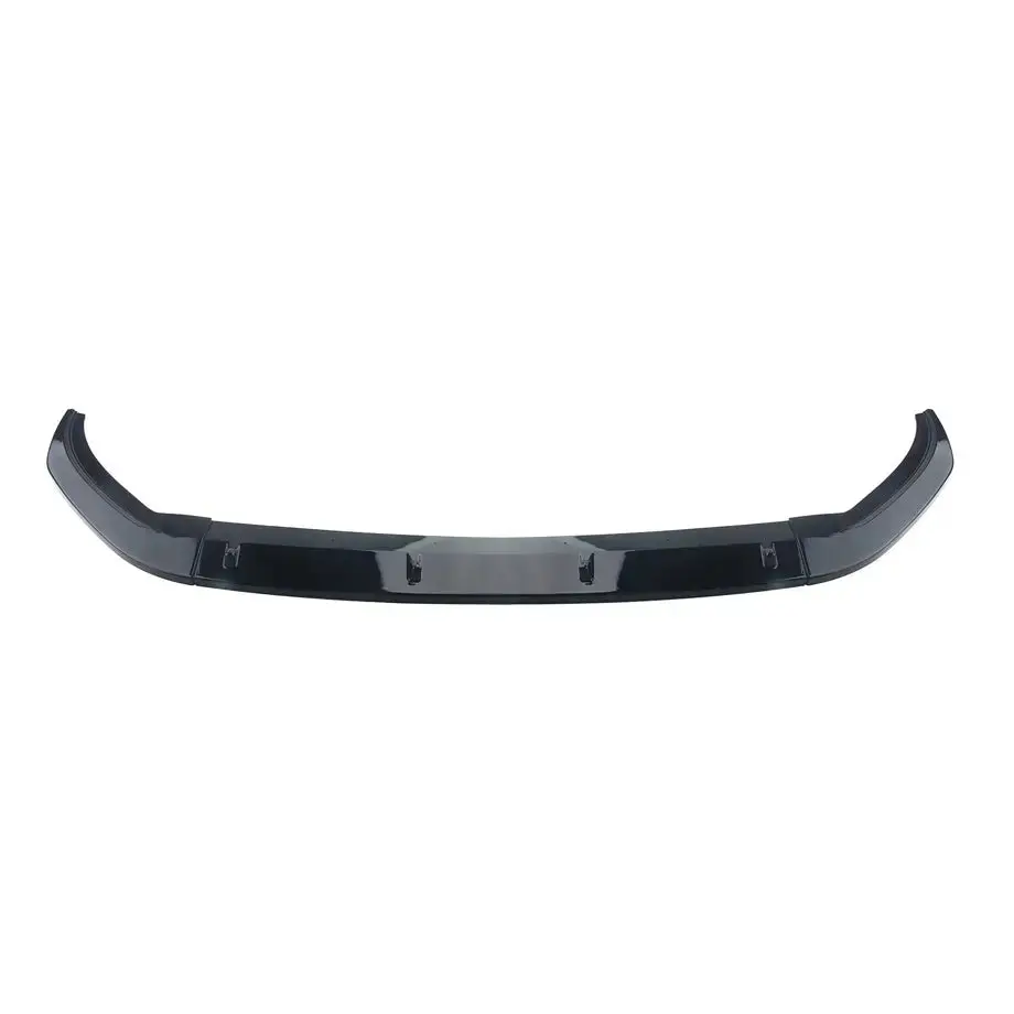 Vw Polo 8 Life (23-On) 3-Piece Maxton Style Gloss Black Front Spoiler 1