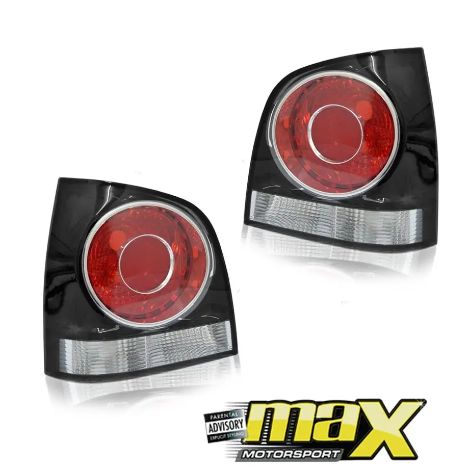 Vw Polo  9N / Vivo - 05-15 Black Taillights 1