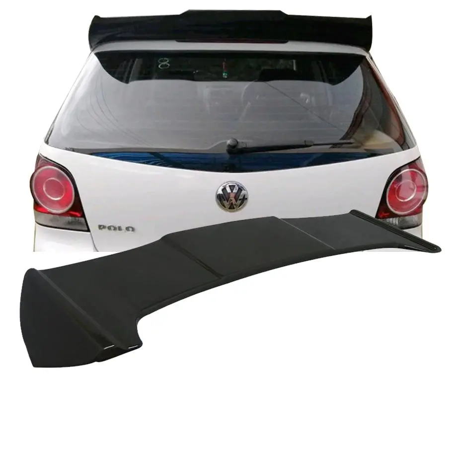 Suitable To Fit - Vw Polo 9N / Vivo Osir Style Gloss Black Roof Spoiler 1