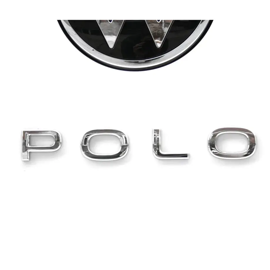 Polo Chrome Lettering Badge - Polo 8 Style 1