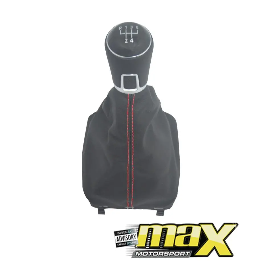 Vw Polo Leather Gear Knob + Boot Cover 1