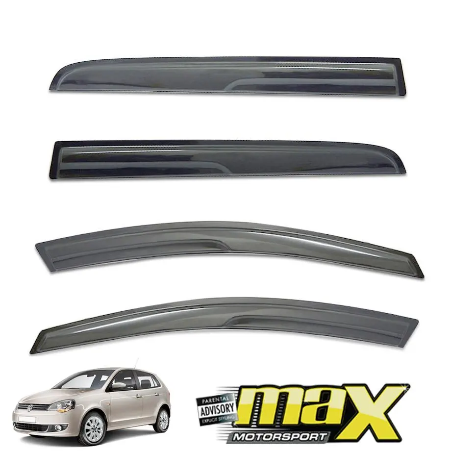 Suitable To Fit - Vw Polo Vivo (10-17) Black Windshield (4-Piece) 1