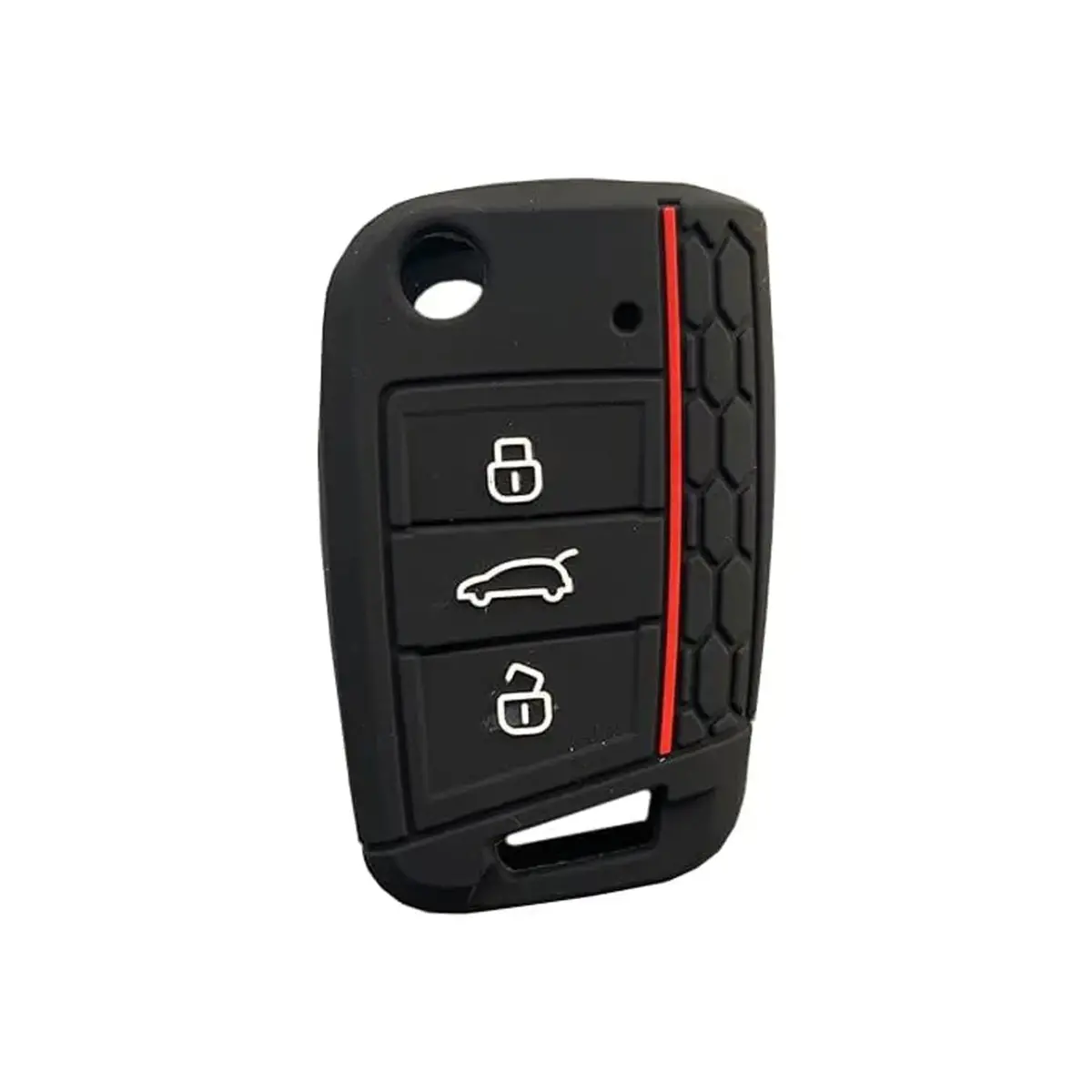Suitable To Fit - Polo 6 / Golf 7 Soft Shell Silicone Key Case Cover 1