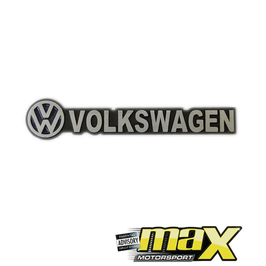 Vw Volkswagen Old School Rear Emblem Badge 1