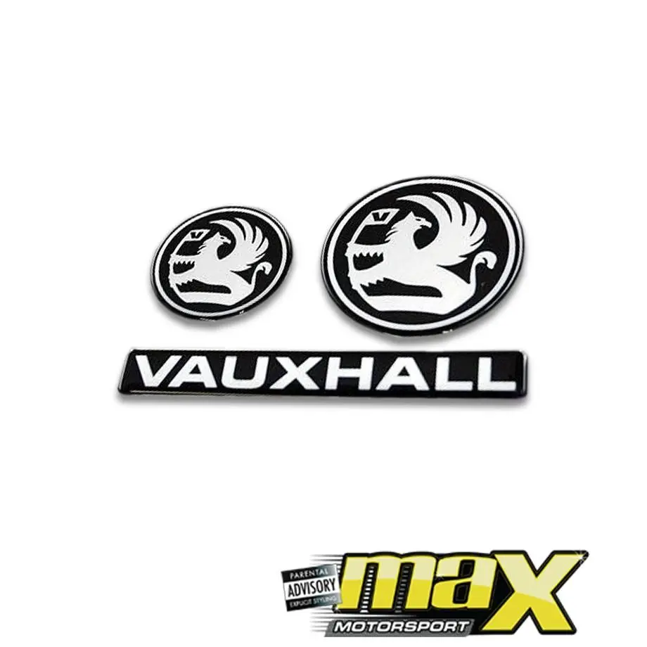 Vauxhall Logo 3 Piece Sticker Pack 1
