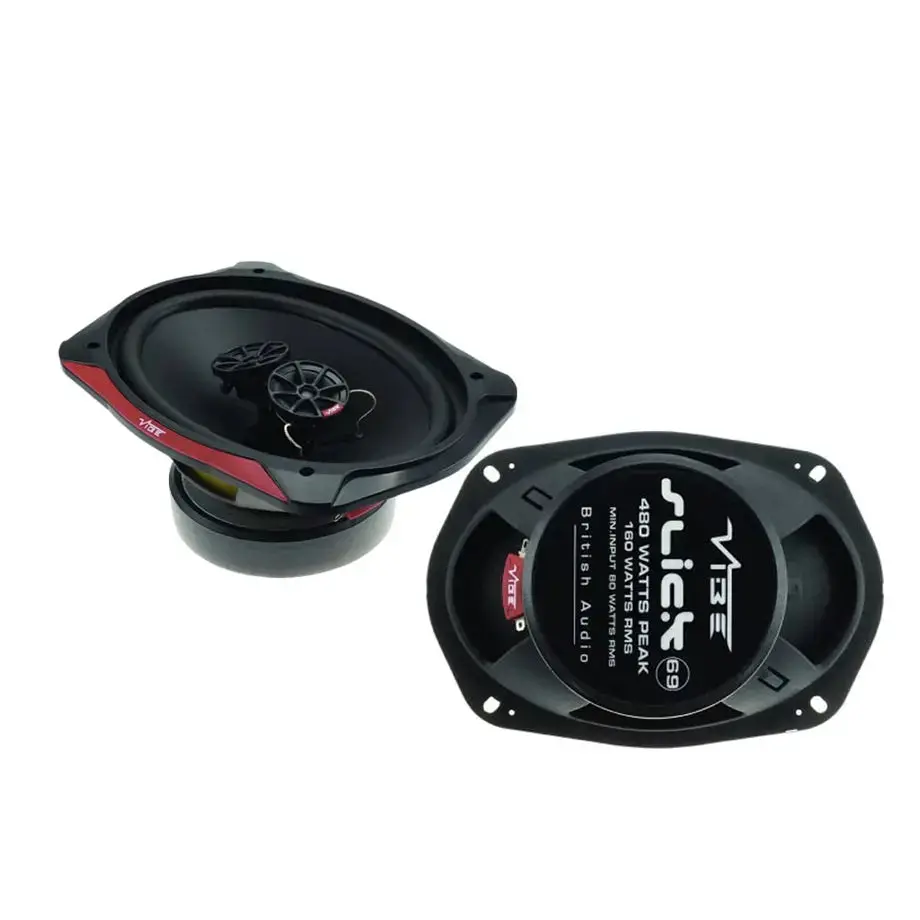 Vibe Audio Slick693-V7 Slick 6X9 Inch Coaxial Speaker (480W) 1
