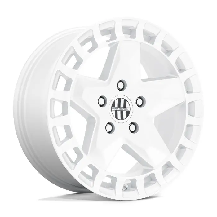 17" Victor Equipment Alpen Gloss White Wheel 1