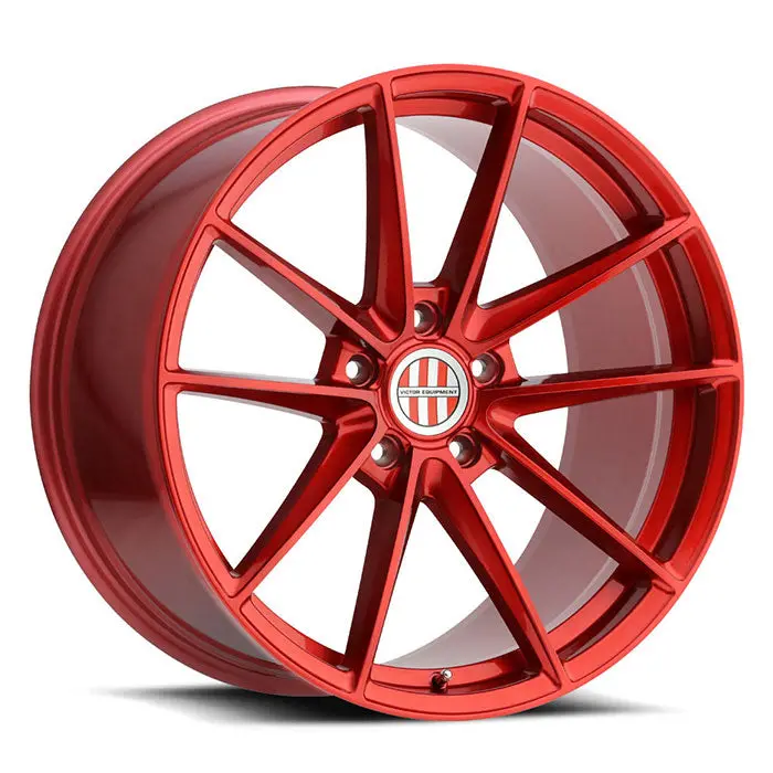 21" Victor Equipment Zuffen Candy Red Wheel 1