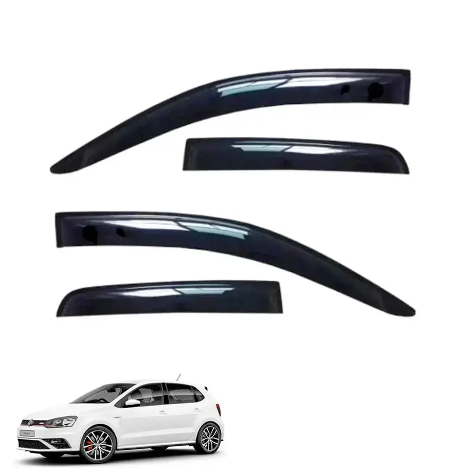 Suitable To Fit - Vw Polo 6 / Vivo (2010-On) Black Windshield (4-Piece) 1