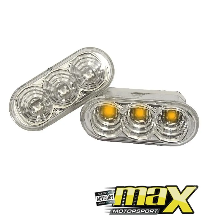 Suitable To Fit - Vw Golf 3 Crystal Led Side Markers 1