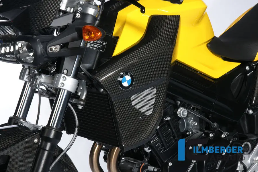 Water Radiator Cover Left Carbon 1