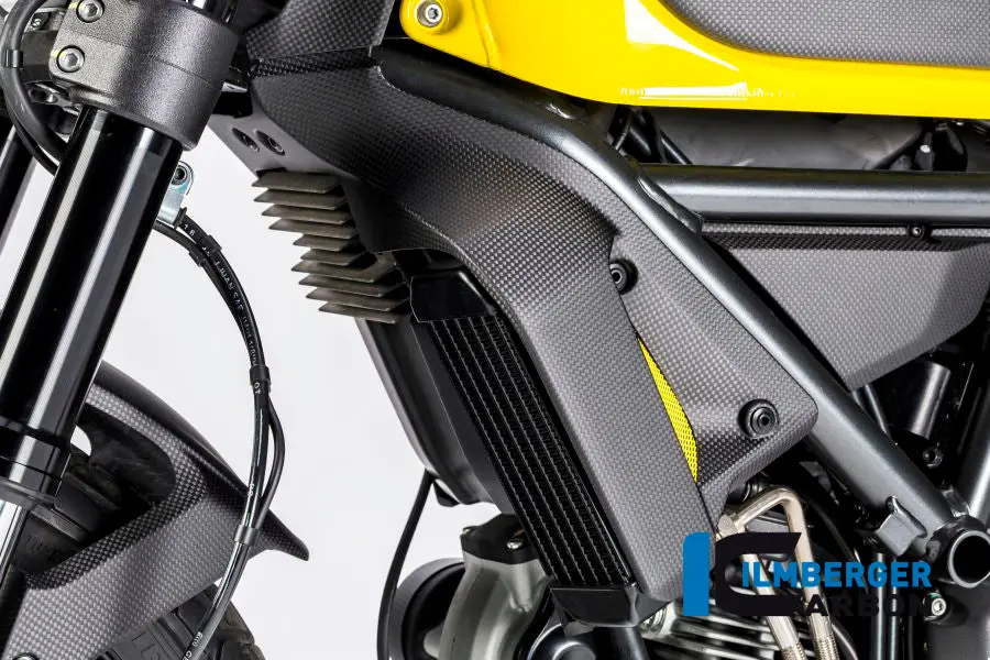 Radiatorcover Left Matt Ducati Scrambler'16 1