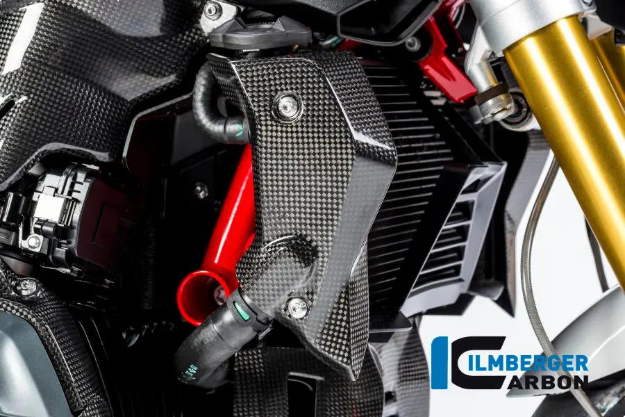 Water Radiator Cover Right Carbon 1