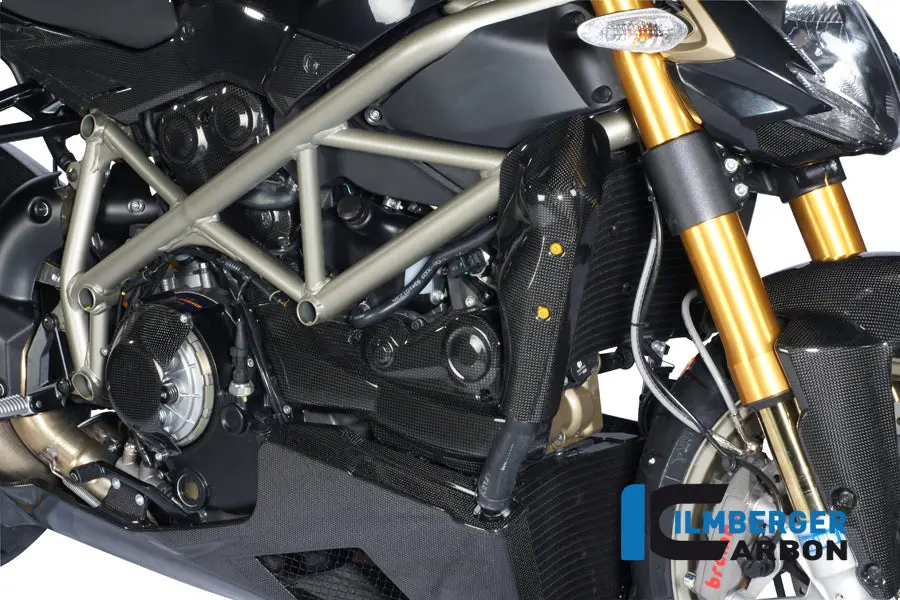 Water Radiator Cover Right Carbon 1