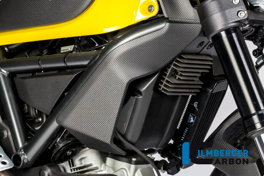 Radiatorcover Right Matt Ducati Scrambler'16 1