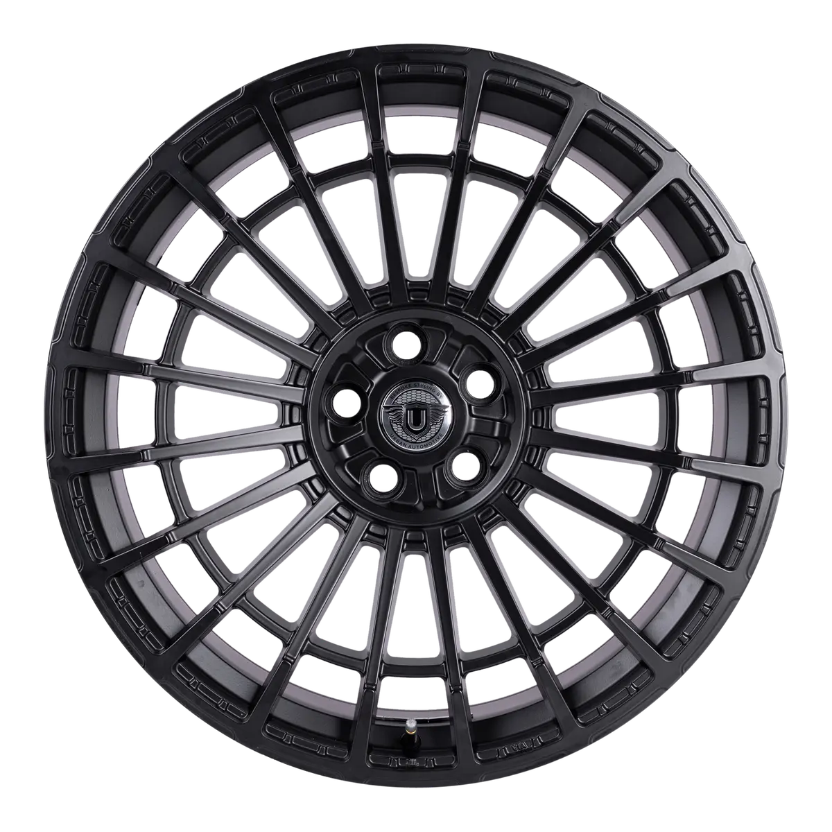 22" Wx3 - 5X120 - Et25 - Satin Black - Rear (L663) 1