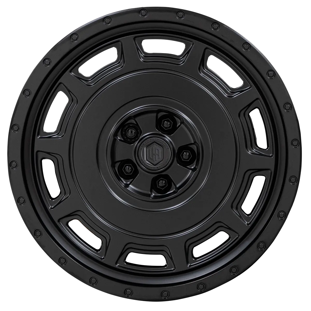 22" Wx4 - 5X120 - Et25 - Satin Black - Rear (L663) 1