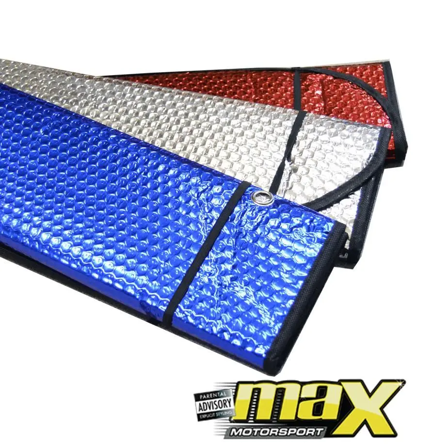 Windscreen Sun Visor Protective Shade (Silver,Blue,Red) 1
