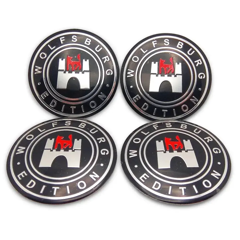 Wolfsburg Edition Alloy Wheel Decal - 55Mm 1