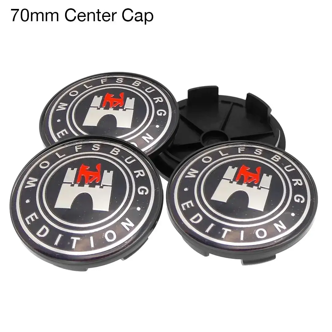 Wolfsburg Edition Wheel Center Cap - 70Mm 1