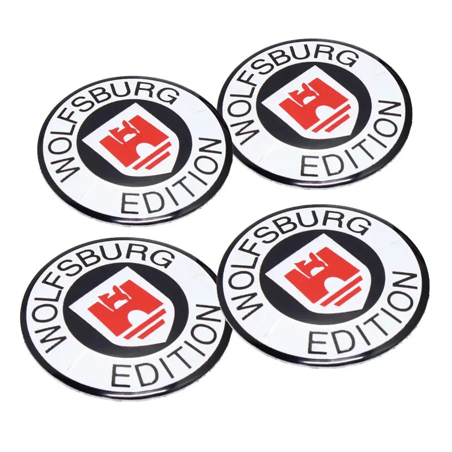 Wolfsburg Edition Alloy Wheel Decal - 55Mm 1