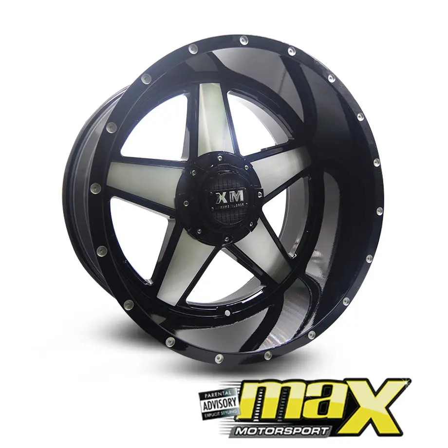 20 Inch Mag Wheel -Mx991 Bakkie Wheels (6X135/139.7 Pcd) Silver 1