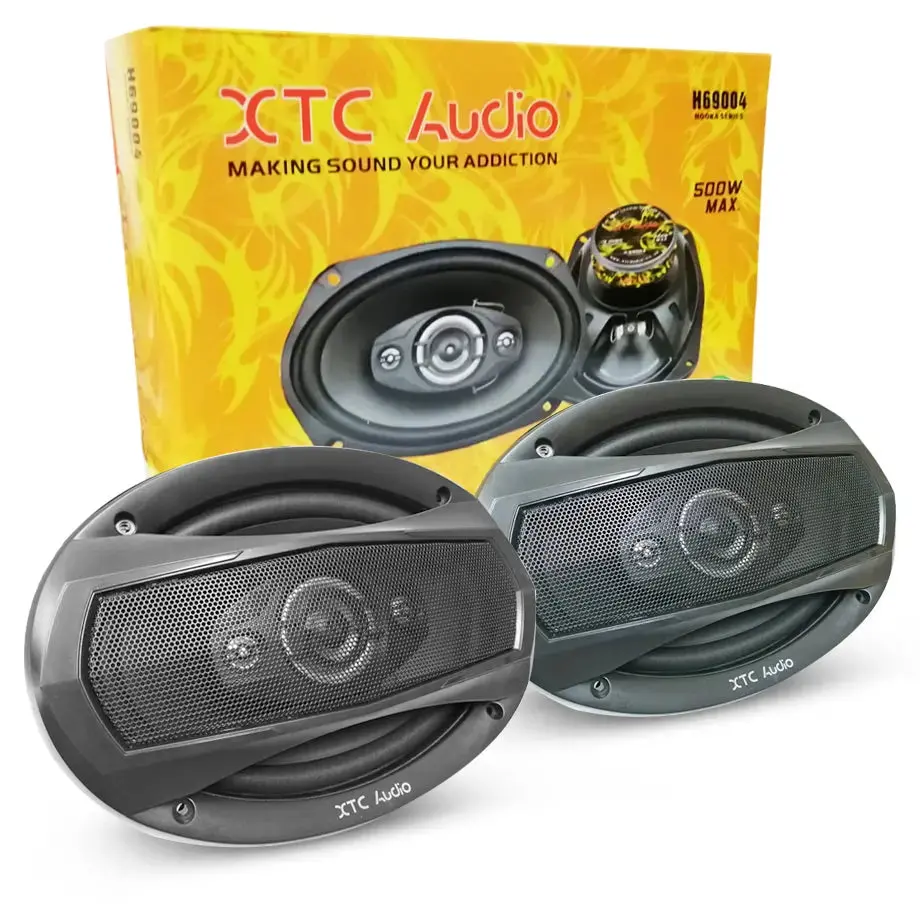 Xtc H69004 6X9 4-Way Speakers (500W) 1
