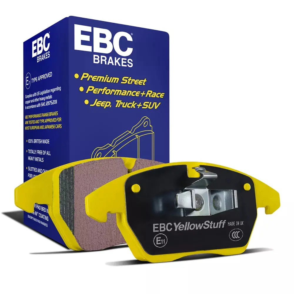 Ebc Yellowstuff 4000 Series Sport Brake Pads Dp42500r Fits Hyundai I20 N 1