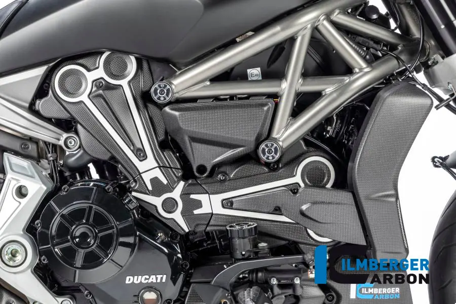 Cam Belt Covers Matt With Crome Decal Ducati Xdiavel'16 1