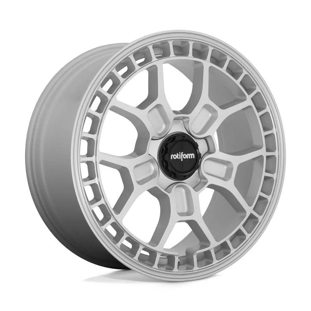 19" Rotiform Zmo-M Gloss Silver Wheel 1