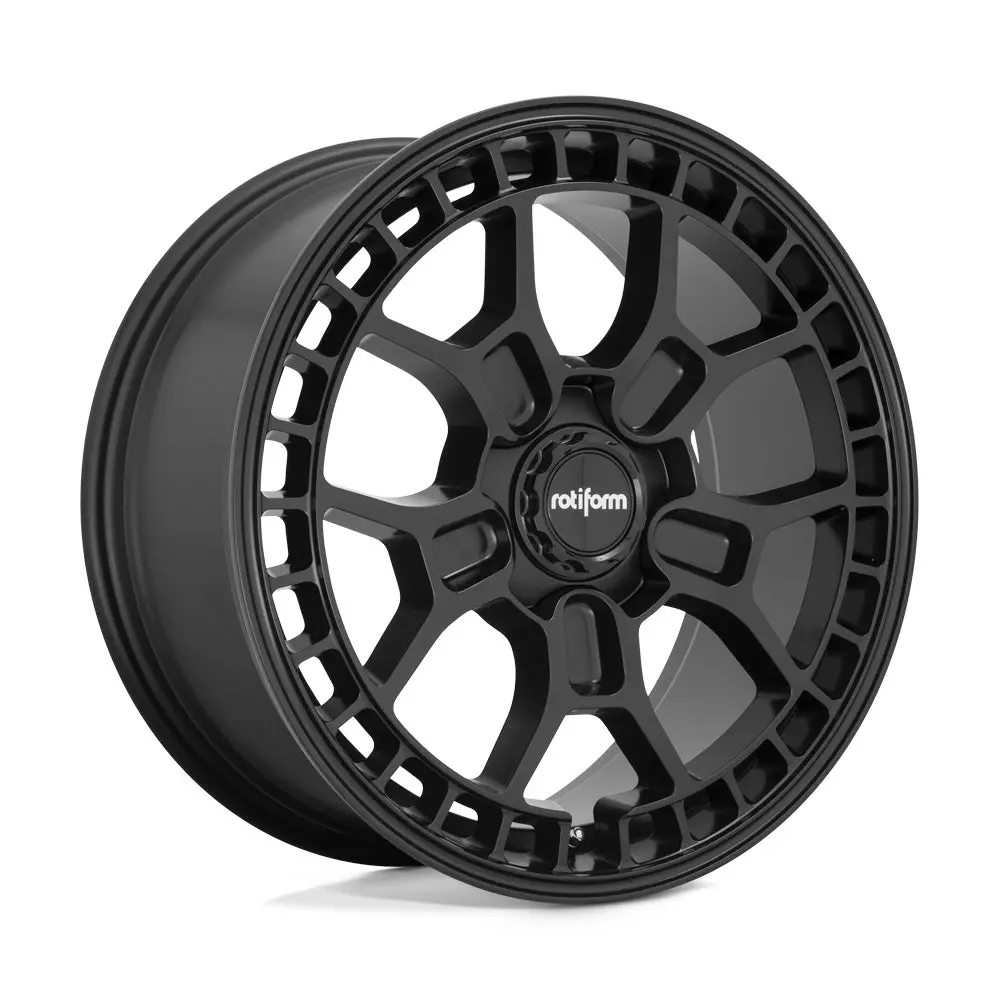 19" Rotiform Zmo-M Matte Black Wheel 1