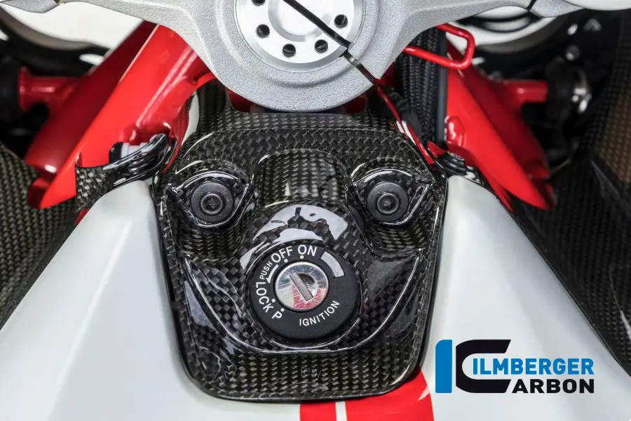 Ignition Switch Cover Gloss Carbon - Ducati Supersport 939 2