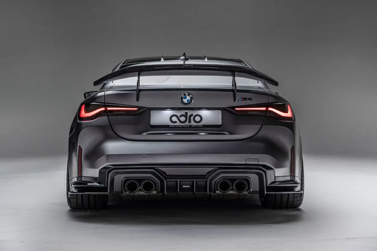 Adro Bmw G82 M4 Carbon Fiber Swan Neck Wing 1