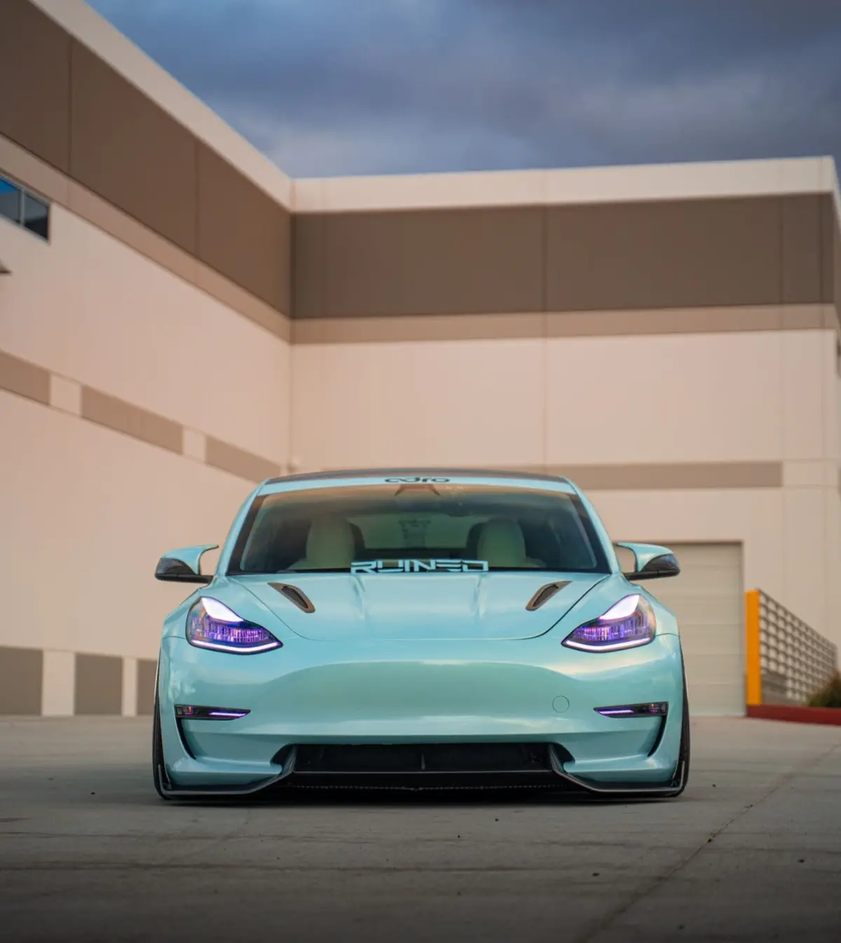 Adro Tesla Model 3 Front Lip V2 1