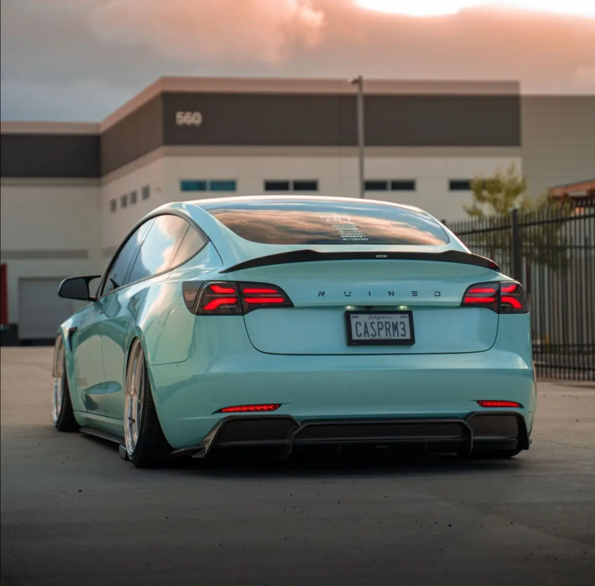 Adro Tesla Model 3 Spoiler V2 1