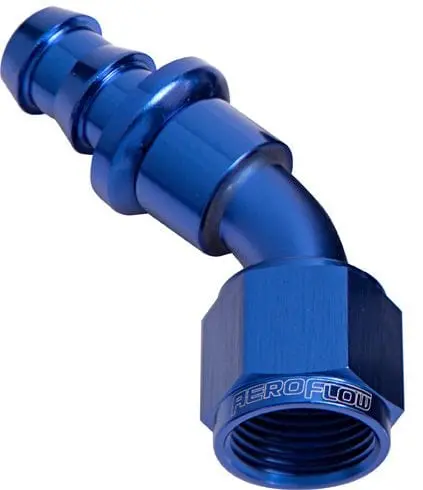 400 Series 45° Push-Lock Hose Fitting – -8An (Af402-08) 1