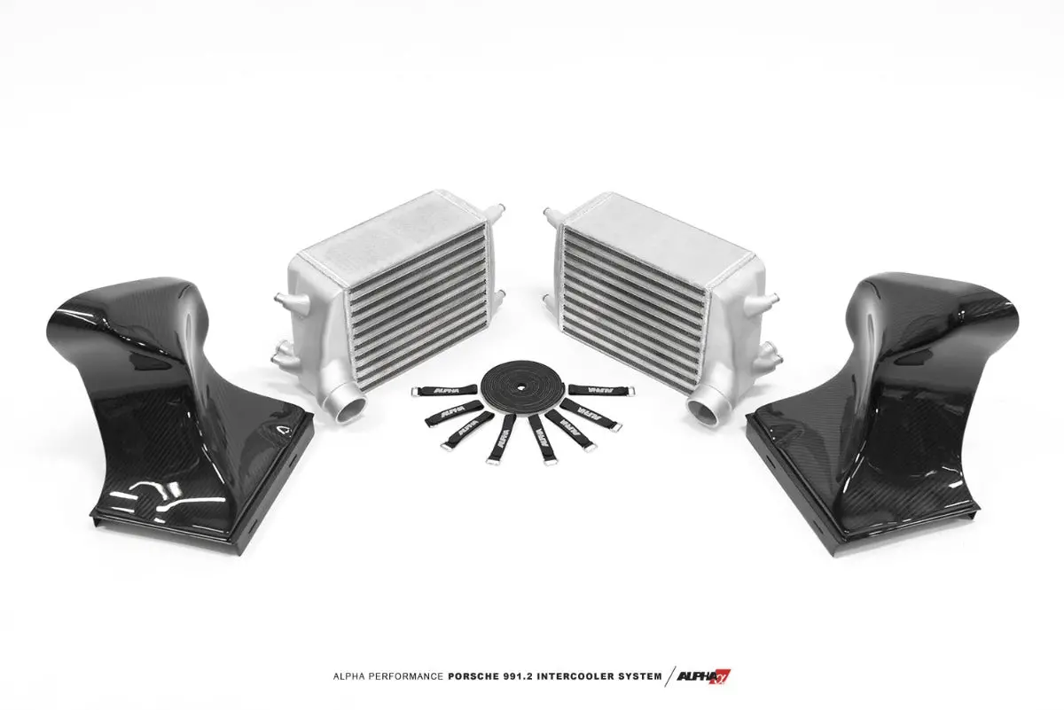 Ams Performance 16-19 Porsche Carrera/Carrera S (991.2) Alpha Intercooler Kit 1
