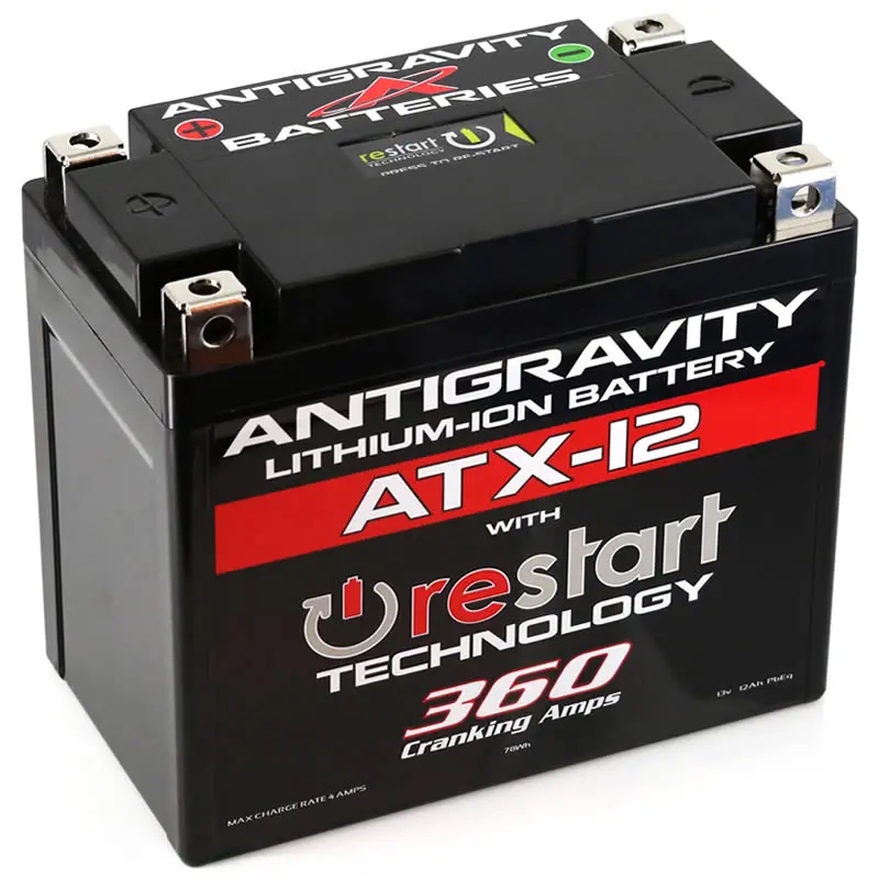 Antigravity Ytx12 Lithium Battery W/Re-Start 1