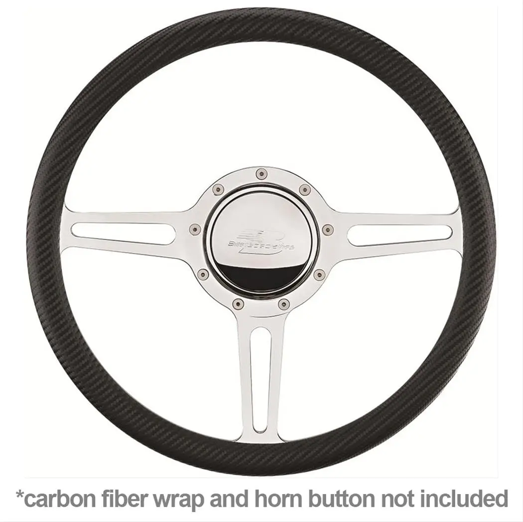 Billet Specialties 30137 Half-Wrap Custom Steering Wheel 1