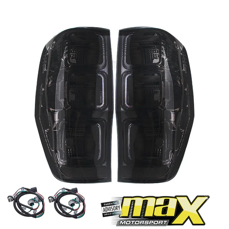 Ranger T6/T7 (12-On) Dark Smoked Tailights 1
