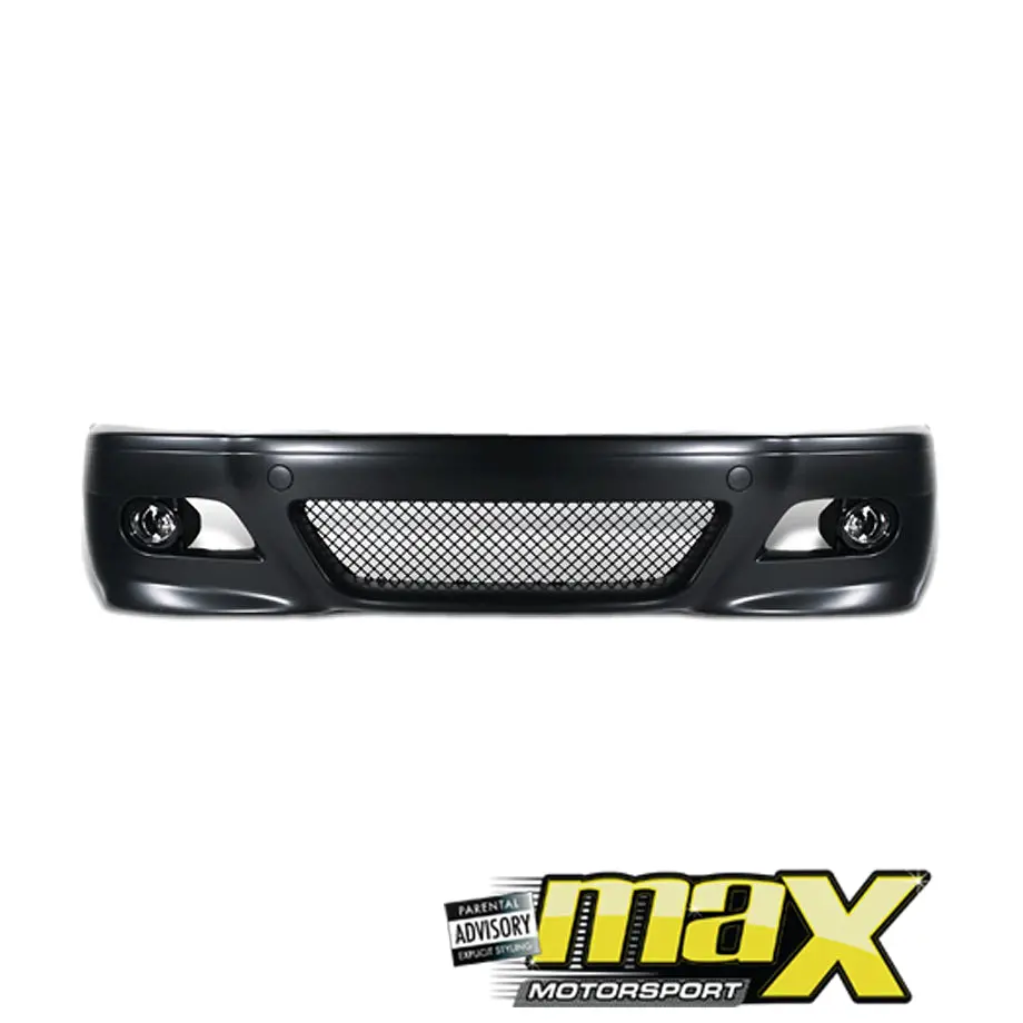 Bm E46 3-Series 4Dr (99-05) M3 Style Plastic Front Bumper 1