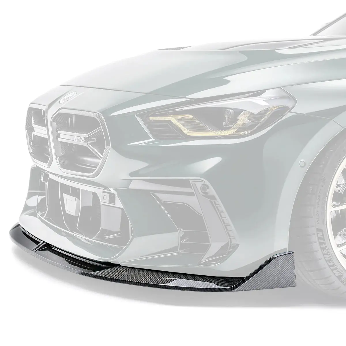 Bmw G87 M2 Front Bumper + V2 Lip 1
