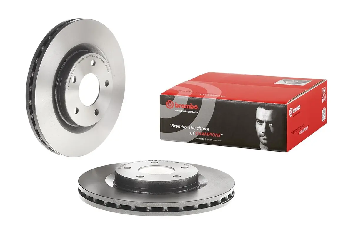 Brembo 09.A637.11 Uv-Coated Performance Brake Rotor 1
