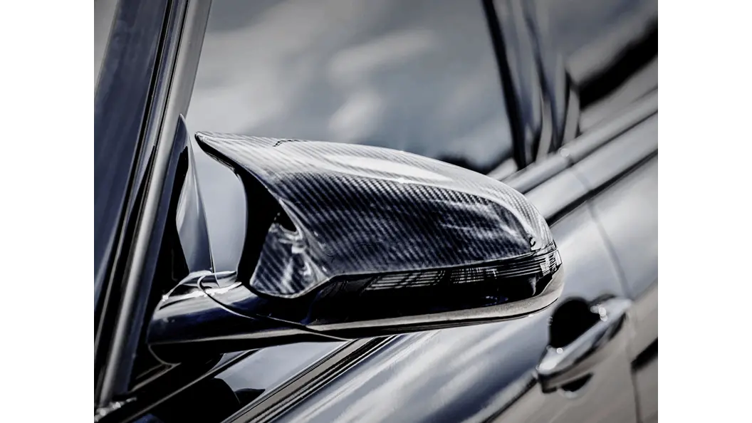 Akrapovic 2014+ Bmw M3 (F80) Carbon Fiber Mirror Cap Set - High Gloss 1