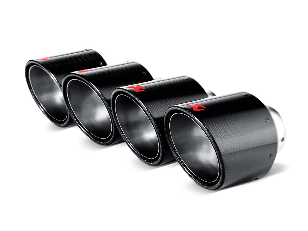 Akrapovic 06-13 Chevrolet Corvette Zo6/Zr1 (C6) Tail Pipe Set (Carbon 115 Mm) 1