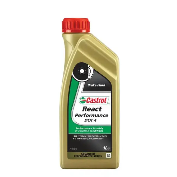 Castrol React Dot4 Performance Brake Fluid - 1Ltr 1