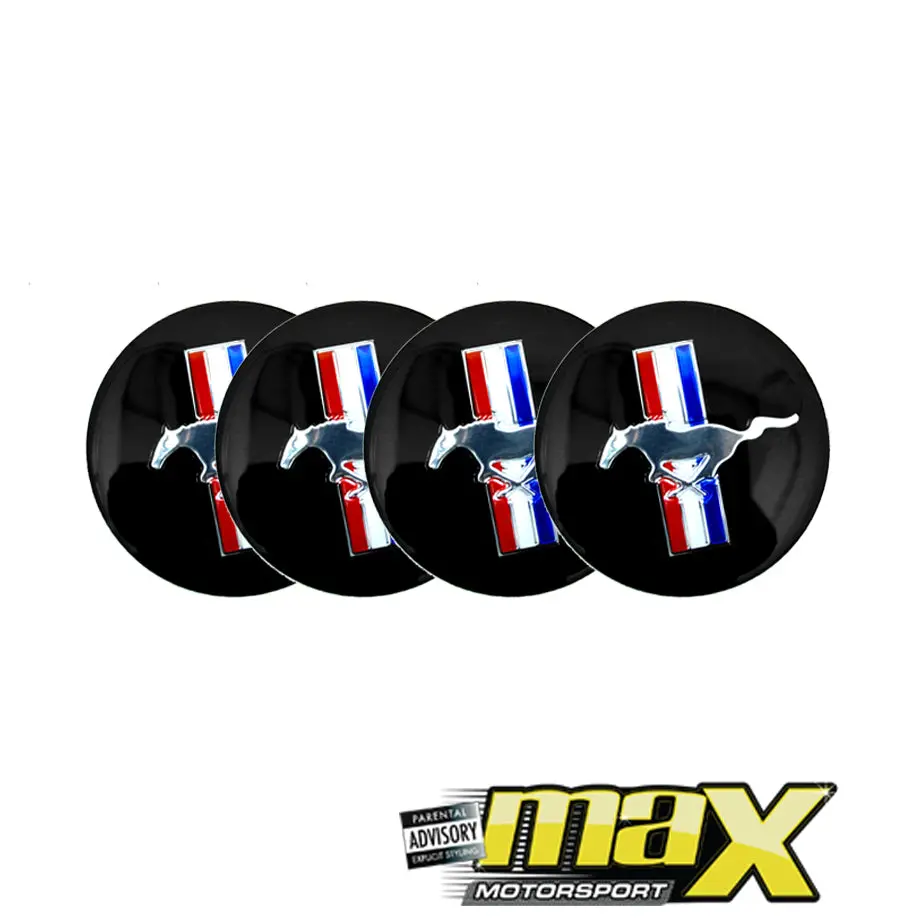 Mustang Wheel Decal 1